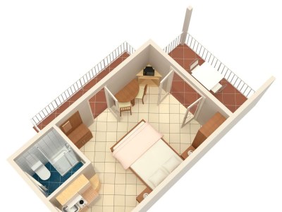 Apartment Studio flat with terrace and sea view Selce, Crikvenica AS-4801-a - Outdoor photo 28