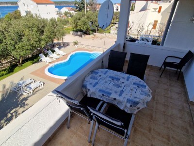 Apartment Two bedroom apartment with terrace and sea view Barbat, Rab A-4951-e - Outdoor photo 20