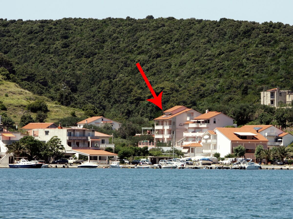 Apartment Two bedroom apartment with terrace and sea view Supetarska Draga - Donja, Rab A-5033-a