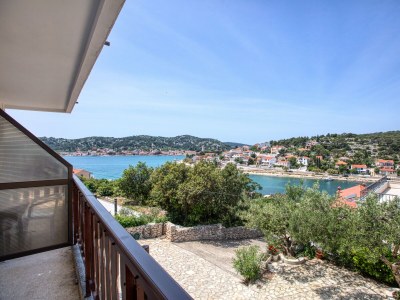 Apartment Studio flat with balcony and sea view Tisno, Murter AS-5128-a - Outdoor photo 33