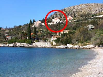 Apartment Studio flat with terrace and sea view Soline, Dubrovnik AS-4762-c - Outdoor photo 2
