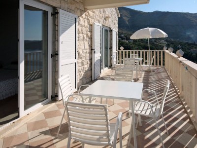 Apartment Studio flat with terrace and sea view Soline, Dubrovnik AS-4762-c - Outdoor photo 14