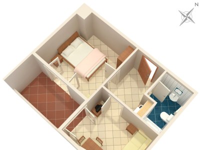 Apartment One bedroom apartment with balcony Duće, Omiš A-5973-a - Outdoor photo 25