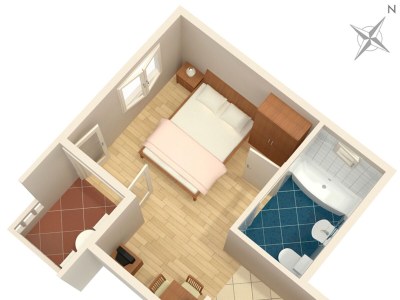 Apartment Studio flat with balcony Duće, Omiš AS-5973-c - Outdoor photo 23