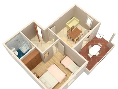 Apartment One bedroom apartment near beach Vrsi - Mulo, Zadar A-5951-a - Outdoor photo 27