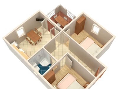 Apartment Two bedroom apartment near beach Vrsi - Mulo, Zadar A-5951-f - Outdoor photo 29