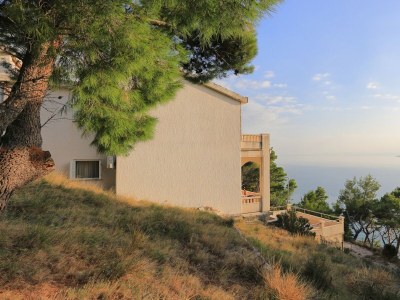 Apartment One bedroom apartment with terrace and sea view Brela, Makarska A-6006-b - Outdoor photo 4
