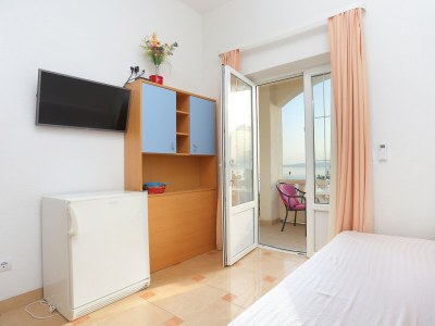 Apartment One bedroom apartment with terrace and sea view Brela, Makarska A-6006-b - Outdoor photo 11