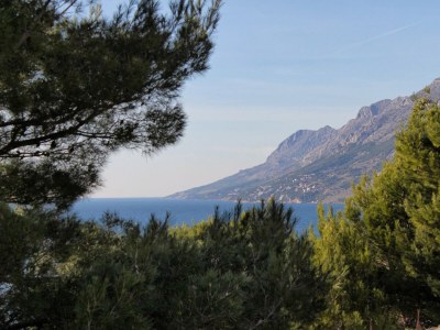 Apartment One bedroom apartment with terrace and sea view Brela, Makarska A-6006-b - Outdoor photo 20