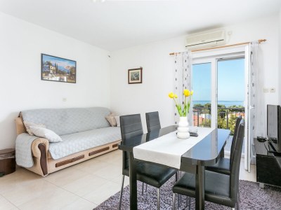 Apartment One bedroom apartment with terrace and sea view Podstrana, Split A-6072-a - Outdoor photo 14