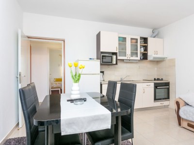 Apartment One bedroom apartment with terrace and sea view Podstrana, Split A-6072-a - Outdoor photo 16