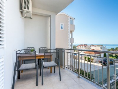 Apartment One bedroom apartment with terrace and sea view Podstrana, Split A-6072-a - Outdoor photo 23