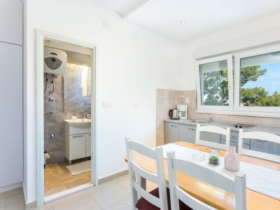 Apartment Studio flat with terrace and sea view Podstrana, Split AS-6072-a - Outdoor photo 14