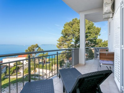Apartment Studio flat with terrace and sea view Podstrana, Split AS-6072-a - Outdoor photo 22