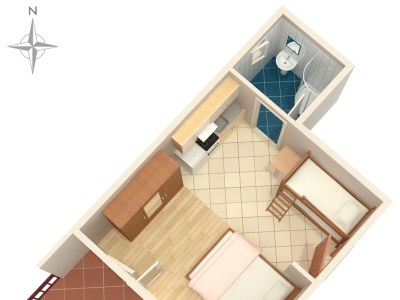 Apartment Studio flat near beach Starigrad, Paklenica AS-6621-a - Outdoor photo 28