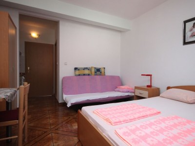 Apartment Studio flat with balcony and sea view Živogošće - Porat, Makarska AS-6699-a - Outdoor photo 12