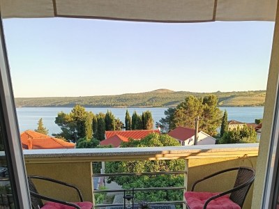 Apartment One bedroom apartment with balcony and sea view Posedarje, Novigrad A-6190-b - Outdoor photo 12