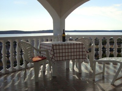 Apartment Studio flat with terrace and sea view Kustići, Pag AS-6392-a in Zubovići - Apartment