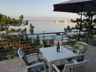 Apartment One bedroom apartment with terrace and sea view Nin, Zadar A-6153-b in Nin - Apartment