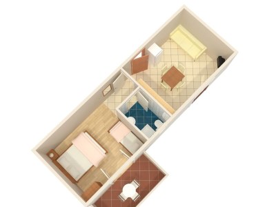 Apartment One bedroom apartment with terrace and sea view Podaca, Makarska A-6736-b - Outdoor photo 28