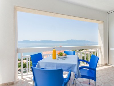 Apartment Studio flat with terrace and sea view Podaca, Makarska AS-6736-a - Outdoor photo 25