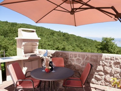 Apartment Studio flat with terrace and sea view Ičići, Opatija AS-7885-a - Outdoor photo 33