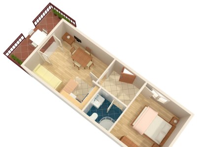 Apartment One bedroom apartment near beach Duće, Omiš A-8378-a - Outdoor photo 30