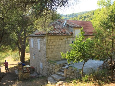 Apartment One bedroom apartment with terrace and sea view Milna, Vis A-8490-a - Outdoor photo 4