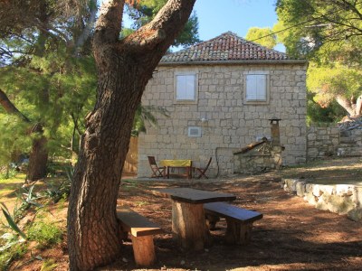 Apartment Studio flat with terrace and sea view Milna, Vis AS-8490-a - Outdoor photo 3