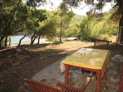 Apartment Studio flat with terrace and sea view Milna, Vis AS-8490-a - Outdoor photo 21