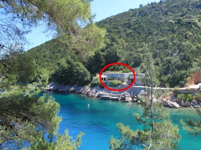 Apartment Studio flat near beach Cove Mala Pogorila, Hvar AS-8952-b in Bogomolje - Apartment