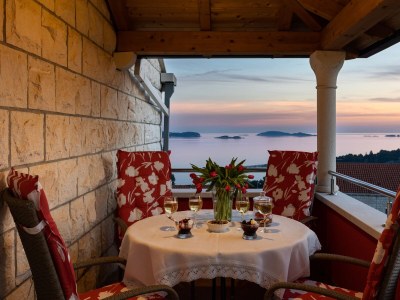 Apartment Two bedroom apartment with terrace and sea view Mlini, Dubrovnik A-8566-b - Outdoor photo 32