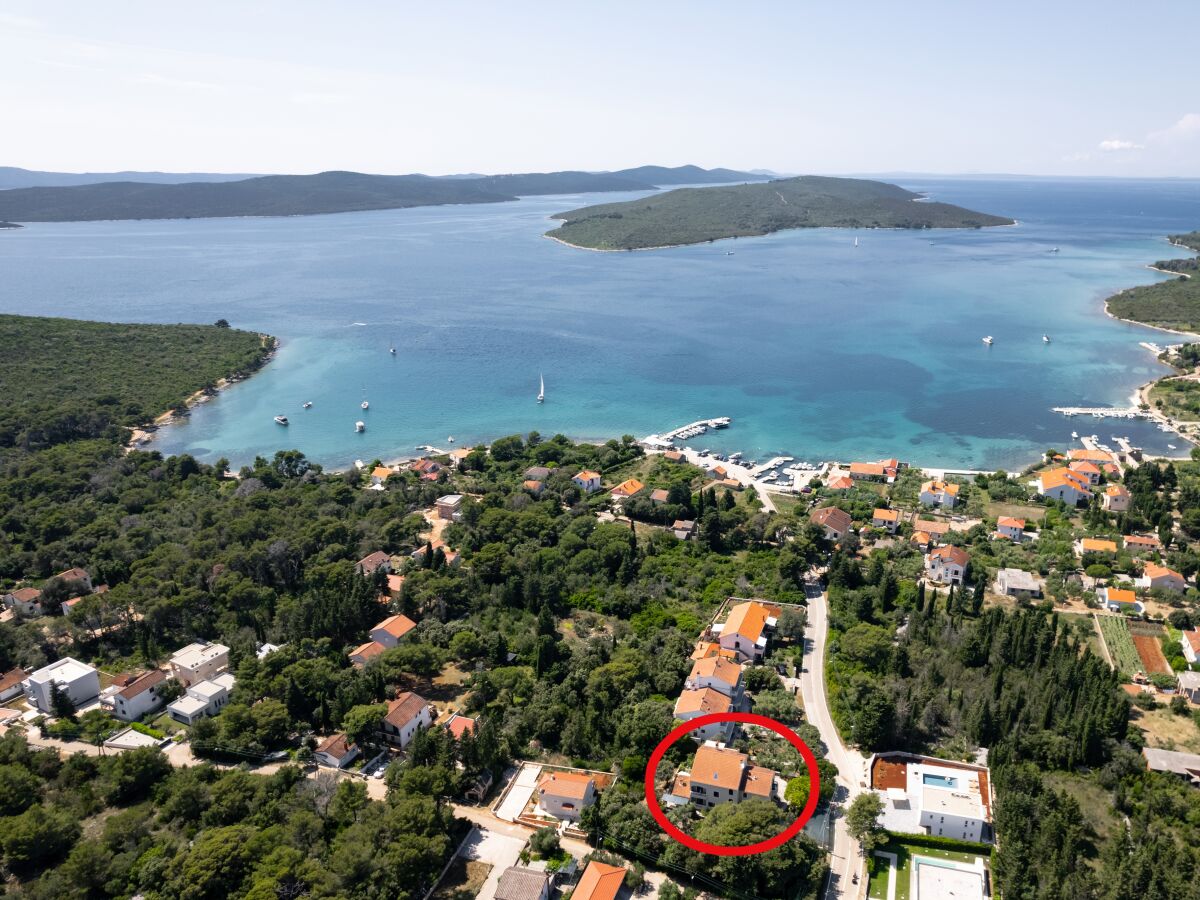 Apartment One bedroom apartment with terrace and sea view Muline, Ugljan A-8521-d