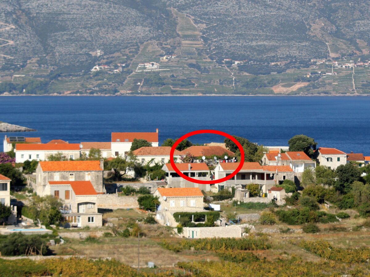 Apartment Two bedroom apartment with terrace and sea view Lumbarda, Korčula A-9262-a