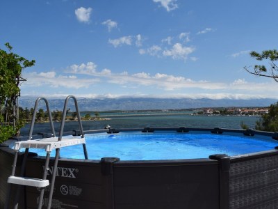 Apartment Comfortable and spacious apartment with terrace and sea view Nin, Zadar A-6153-a - Outdoor photo 4