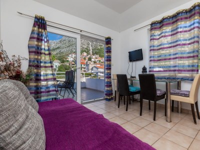Apartment One bedroom apartment with terrace and sea view Igrane, Makarska A-22690-a - Outdoor photo 11