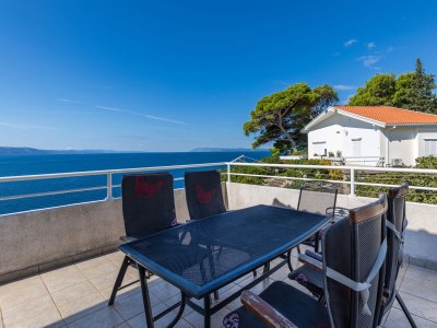 Apartment One bedroom apartment with terrace and sea view Igrane, Makarska A-22690-a - Outdoor photo 21
