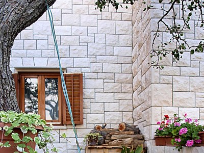 Apartment Studio flat with terrace Postira, Brač AS-9241-a - Outdoor photo 4