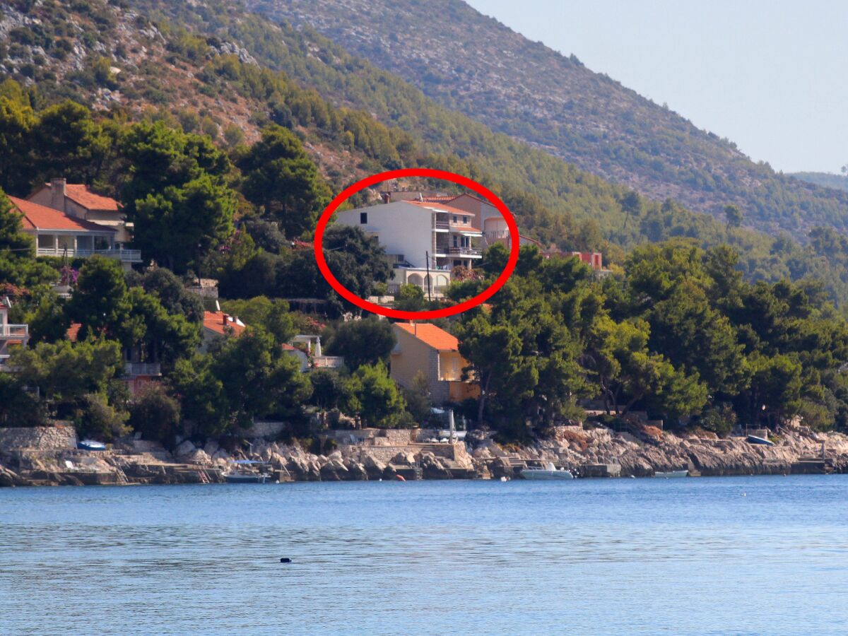 Apartment One bedroom apartment near beach Prižba, Korčula A-9255-a