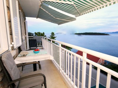 Apartment One bedroom apartment near beach Prižba, Korčula A-9255-a - Outdoor photo 20