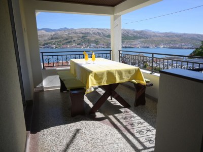 Apartment Two bedroom apartment with terrace and sea view Pag A-9388-a - Outdoor photo 24