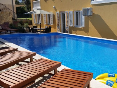 Apartment One bedroom apartment with terrace Baška, Krk A-18733-d - Outdoor photo 4