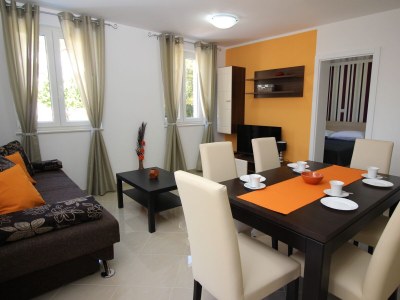 Apartment Two bedroom apartment with terrace Baška, Krk A-18733-e - Outdoor photo 9