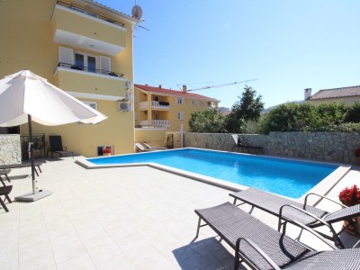 Apartment One bedroom apartment with terrace Baška, Krk A-18780-b - Outdoor photo 5