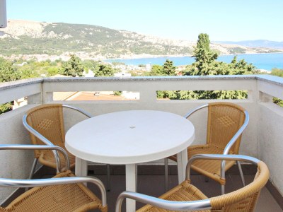 Apartment Two bedroom apartment with balcony and sea view Baška, Krk A-18794-a - Outdoor photo 13