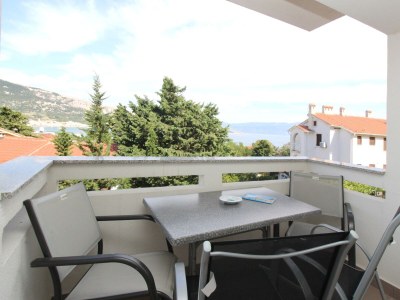 Apartment Two bedroom apartment with balcony and sea view Baška, Krk A-18794-c - Outdoor photo 10