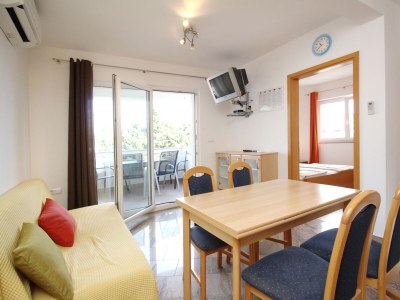 Apartment Two bedroom apartment with balcony and sea view Baška, Krk A-18794-c - Outdoor photo 12