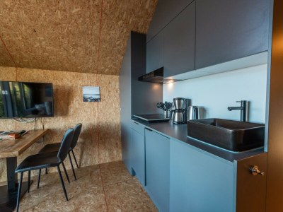 Bungalow Vakantiepark Wiedense meren - Tinyhouse havenzicht - Features photo 4