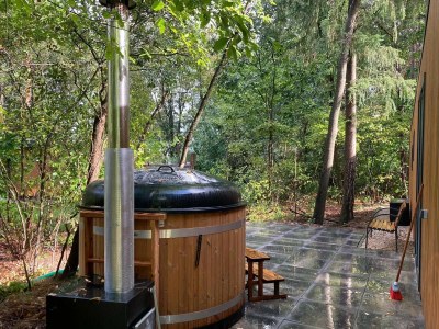 Chalet Vakantiepark De Wiltzangh - Heideborg Lodge Hottub - Outdoor photo 10