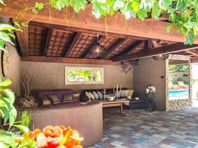 Apartment One bedroom apartment with terrace and sea view Malinska, Krk A-20370-a - Outdoor photo 7